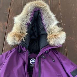Purple Canada Goose Chilliwack bomber